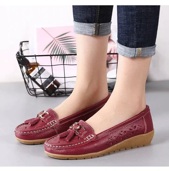 Mocassins respirants à enfiler