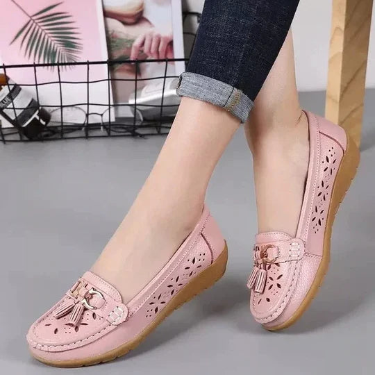 Mocassins respirants à enfiler