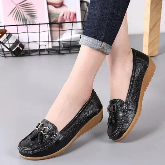 Mocassins respirants à enfiler