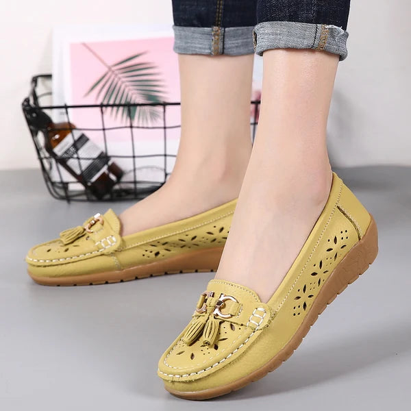 Mocassins respirants à enfiler
