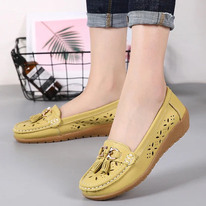 Mocassins respirants à enfiler