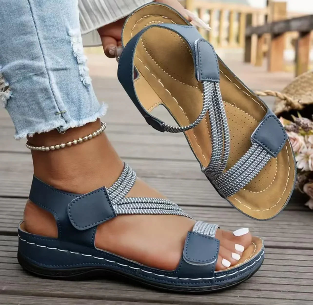 Sandales ortho-confort