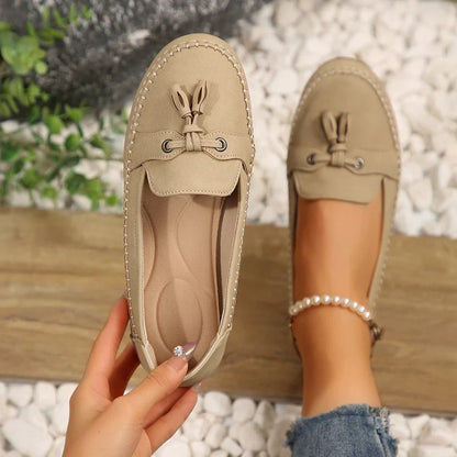 Mocassins à bout rond