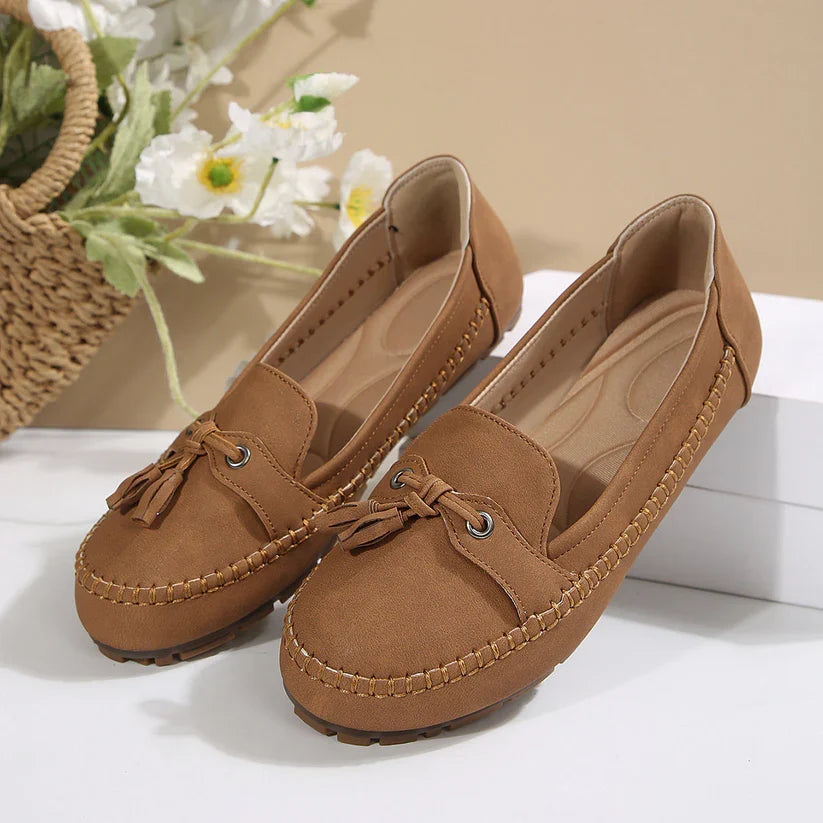 Mocassins à bout rond