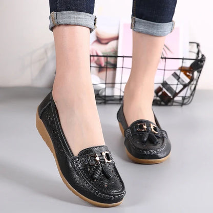 Mocassins respirants à enfiler
